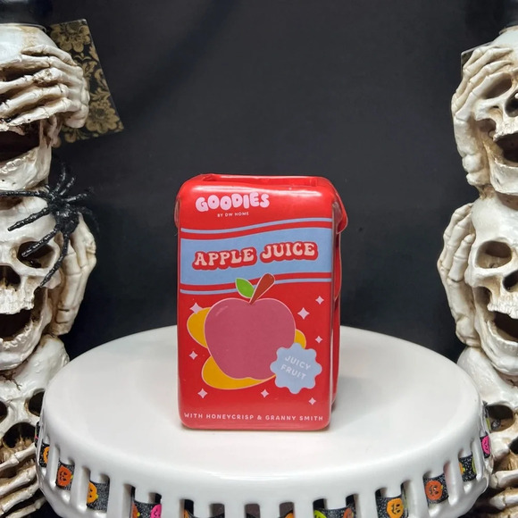 DW Home Goodies Viral Fall Halloween Apple Juice Box SIngle Wick Candle - Picture 1 of 13